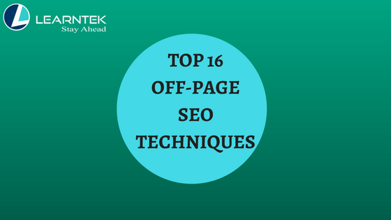 Off-page SEO techniques