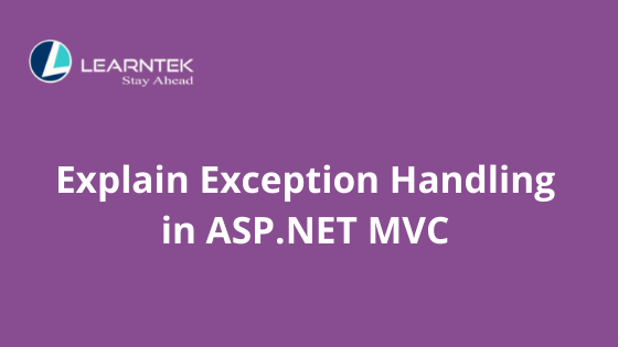 Exception handling in C# tutorial, Dot Net Guide Exception Handling in C#